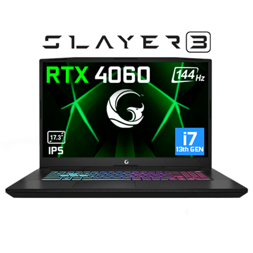Game Garaj Slayer3 7XL-4060 C2 i7-13700H 32 GB 1 TB SSD RTX4060 17.3" Full HD Gaming Notebook