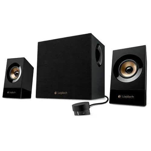 Logitech 980-001054 Z533 60W RMS 2+1 Multimedia Speaker, Black