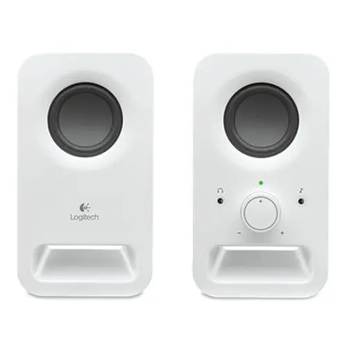 Logitech 980-000815 Z150 3W RMS Multimedia Stereo Speaker, White