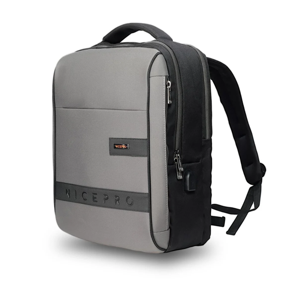 Npo Prestige Smart 16" Notebook Backpack, Gray