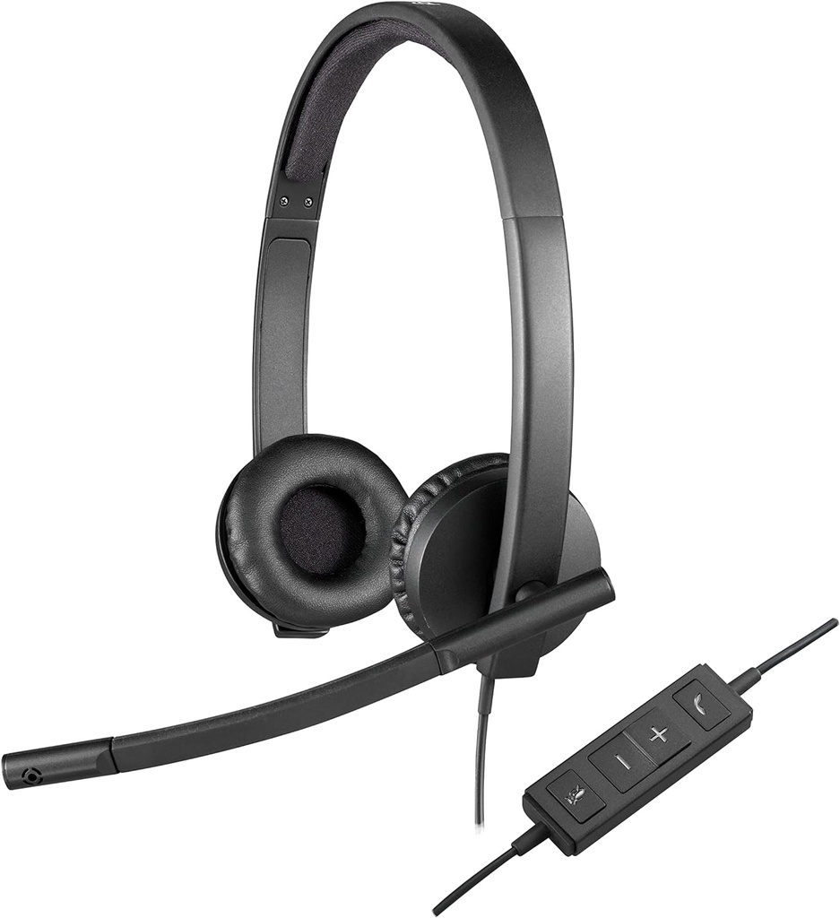 Logitech H570e Stereo 981-000575 Wired Call Center Headset