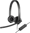Logitech H570e Stereo 981-000575 Wired Call Center Headset