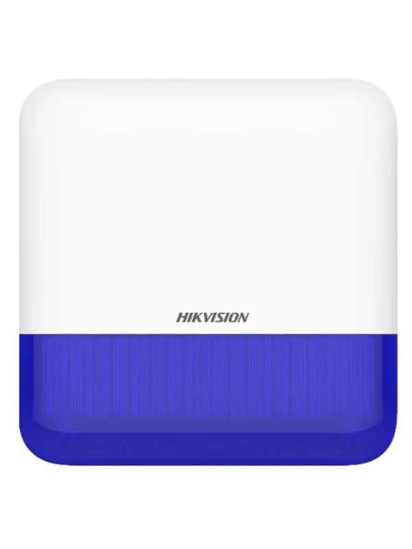Hikvision DS-PS1-E-WE Wireless Outdoor Ambient Siren, Blue