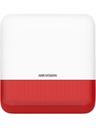 Hikvision DS-PS1-E-WE Wireless Outdoor Ambient Siren, Red