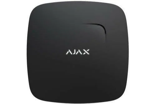 Ajax Fireprotect 91559.10.BL1 Kablosuz Duman Ve Isı Dedektörü, Siyah
