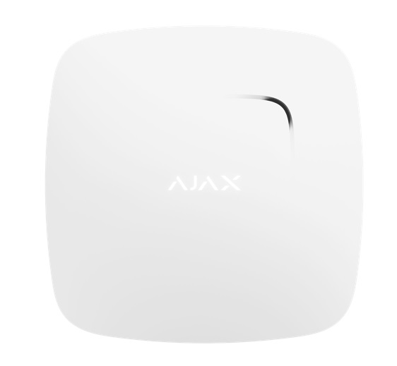 Ajax Fireprotect 91560.10.WH1 Kablosuz Duman Ve Isı Dedektörü, Beyaz