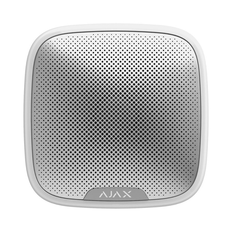 Ajax StreetSiren 91554.07 WH1 Outdoor Wireless Siren, White