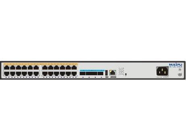 Maipu 24 Port 100/1000M 4-Port 10G SFP+ Managed, Single AC Power Switch