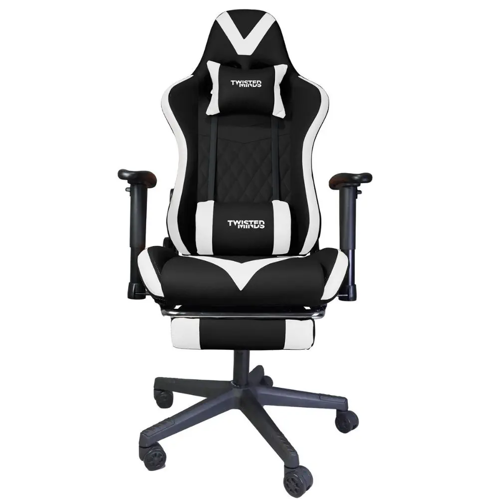 Twisted Minds Comfort E-Spor Oyuncu Koltuğu Siyah-Beyaz