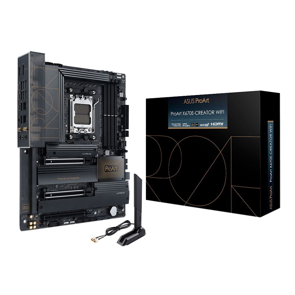 Asus ProArt Gaming X670E-Creator Wi-Fi AMD AM5 DDR5 ATX Motherboard