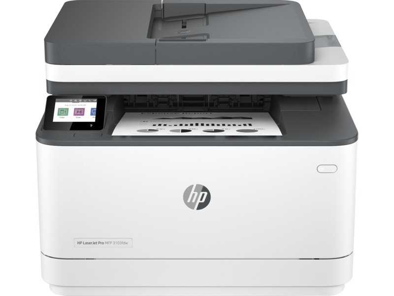 Hp LaserJet Pro MFP 3103FDW Wi-Fi + Tarayıcı + Fotokopi + Faks Mono Çok Fonksiyonlu Lazer Yazıcı