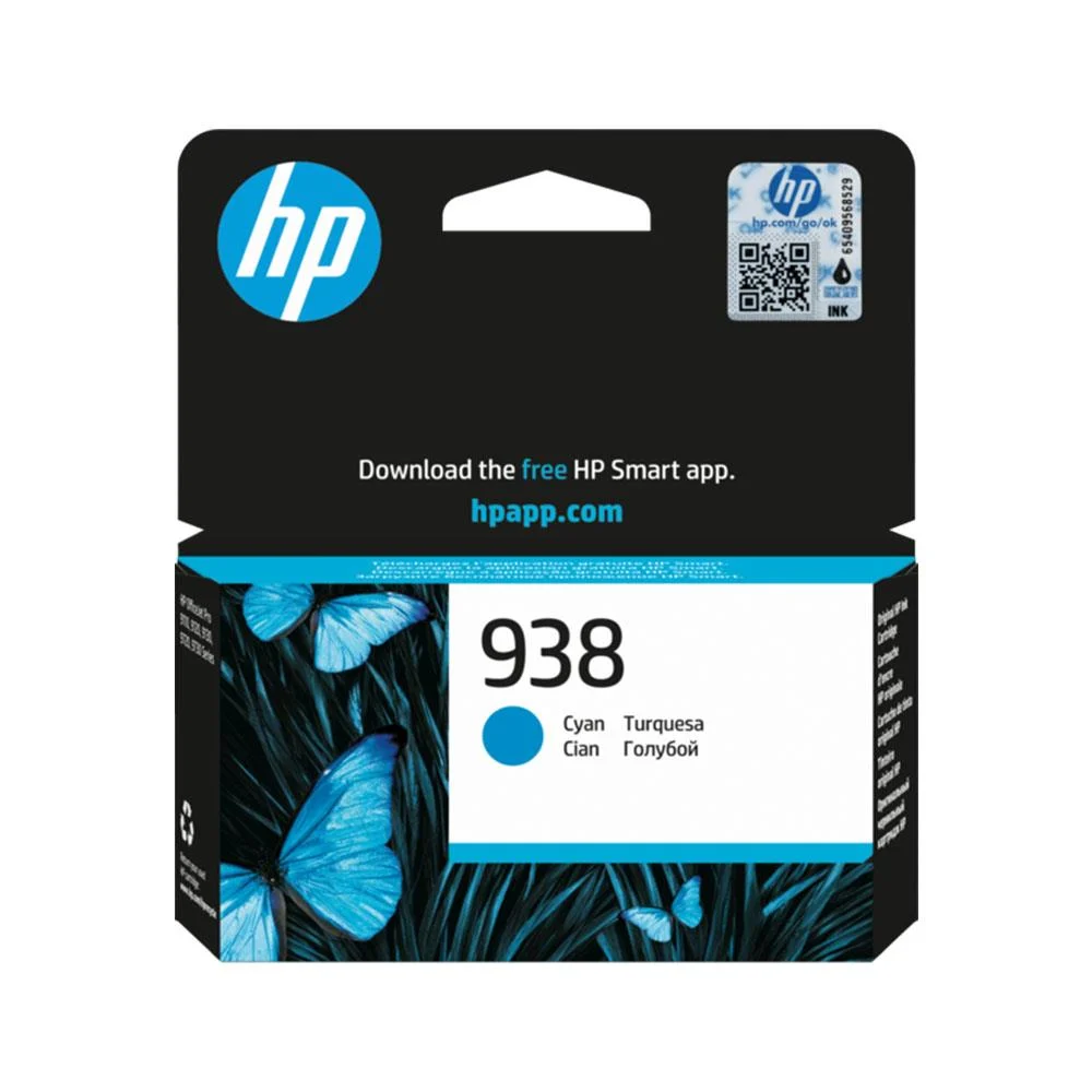 Hp 938 Original Ink Cartridge, Blue