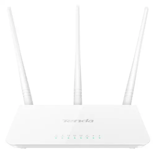 Tenda F3 WiFi-N 4 Port 3 Anten 300 Mbps Kablosuz Router