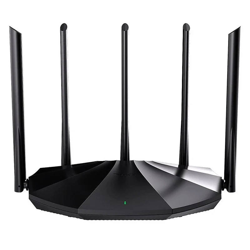 Tenda Rx2 Pro Dual Band Gigabit 5 Antenna 1600 Mbps 4 Port Access Point Router