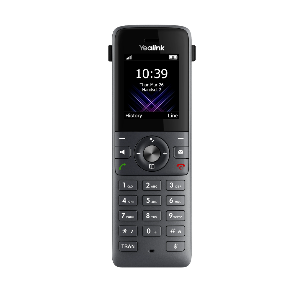 Yealink W73H SIP DECT Handheld Terminal, Black