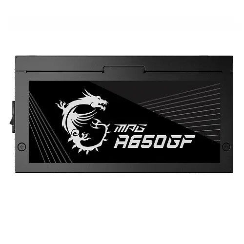 MSI MPG A650GF 650W 80 Plus Gold 140mm Full Modular Gaming Power Supply