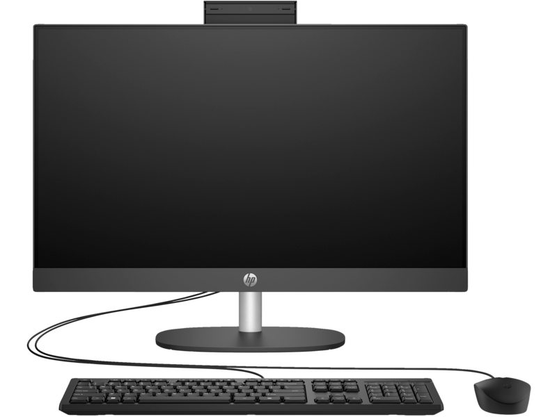 HP ProOne 245 G10 Ryzen 5 7520U 8 GB 512 GB SSD 23.8" Screen Full HD All in One PC, Black