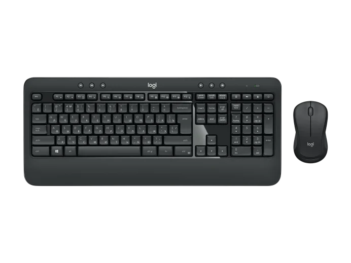 Logitech MK540 920-008687 Wireless Keyboard & Mouse Set, Black