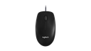Logitech M100 910-006652 Optical Wired Mouse, Black