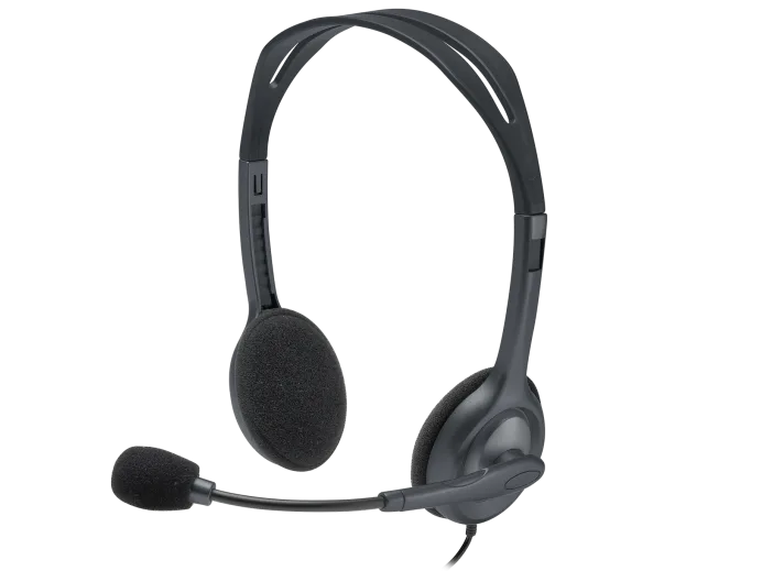 Logitech H111 981-000593 On-Ear Headset with Microphone
