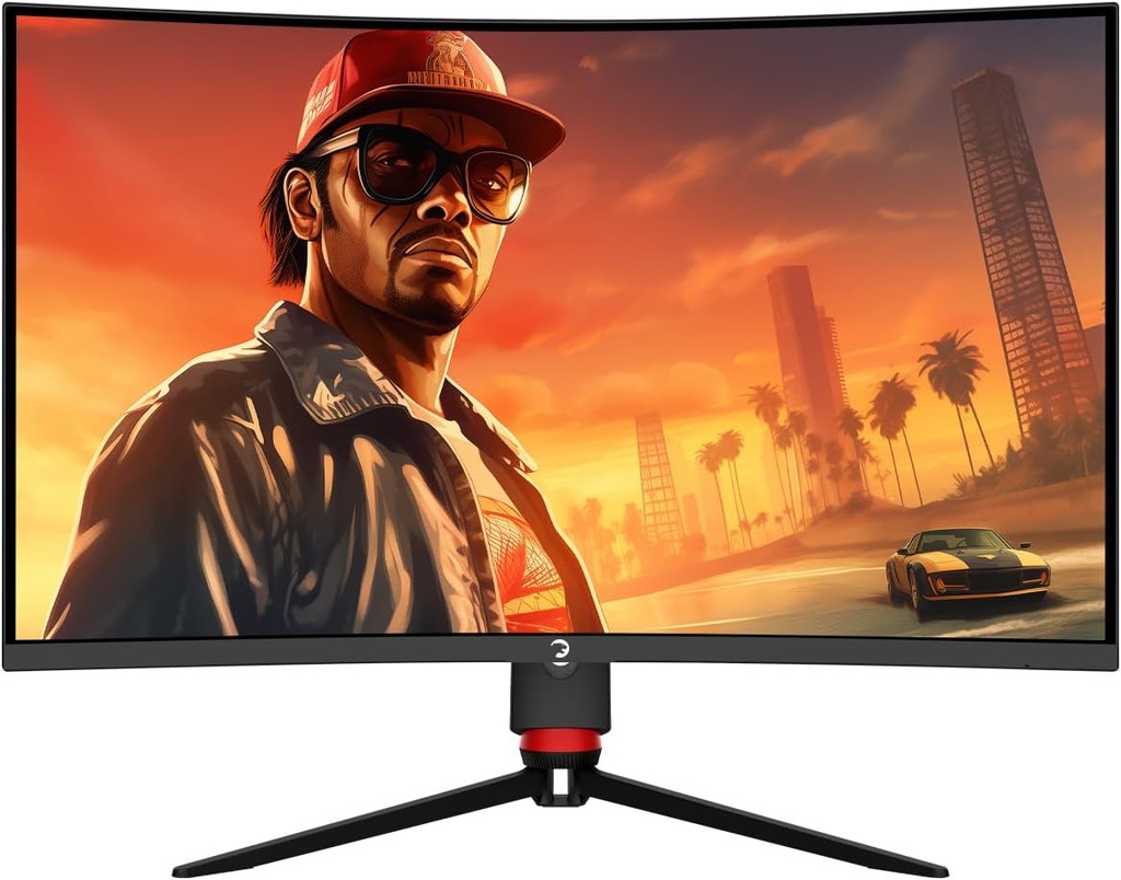 GamePower 32" Vision V30 Curved 1000R RGB 240Hz 1ms 2K, Kvm, Speaker, Type C Gaming Monitor