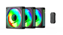 GamePower Glacia 120 Infinity ARGB 3`Lü Fan Seti + Hub Kit
