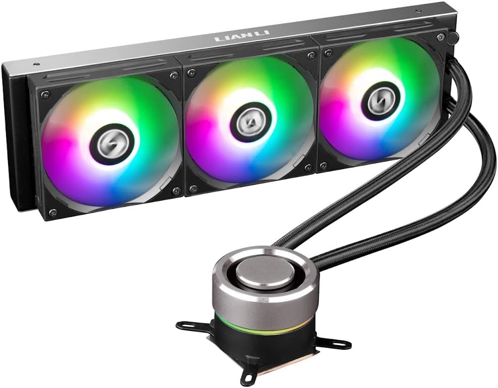 Lian Li Galahad GA-360B AIO 360mm Siyah RGB İşlemci Sıvı Soğutucu