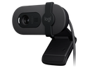 Logitech Brio 100 960-001585 Full HD 1080P Webcam with Microphone, Graphite