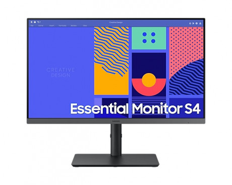 Samsung Essential Series LS24C432GAUXUF 24" 4 ms Full HD Pivot IPS 100 Hz Monitor