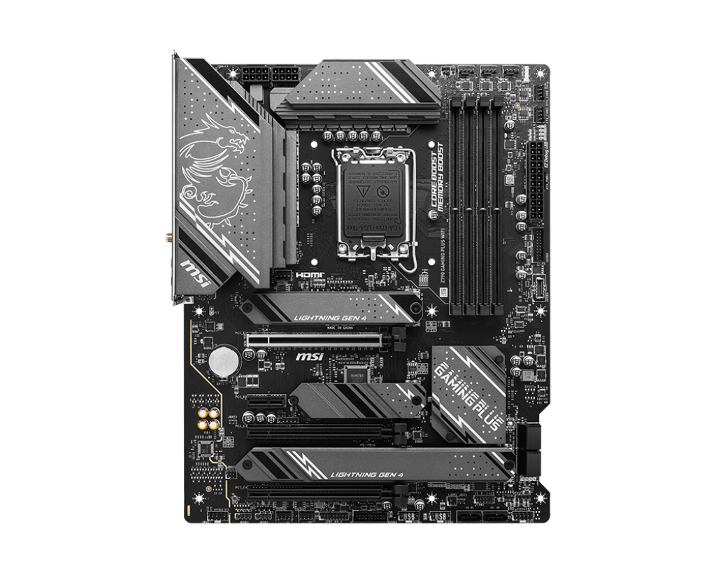 MSI Z790 Gaming Plus WIFI Intel 1700 Socket DDR5 7200MHZ(OC) ATX Gaming Motherboard