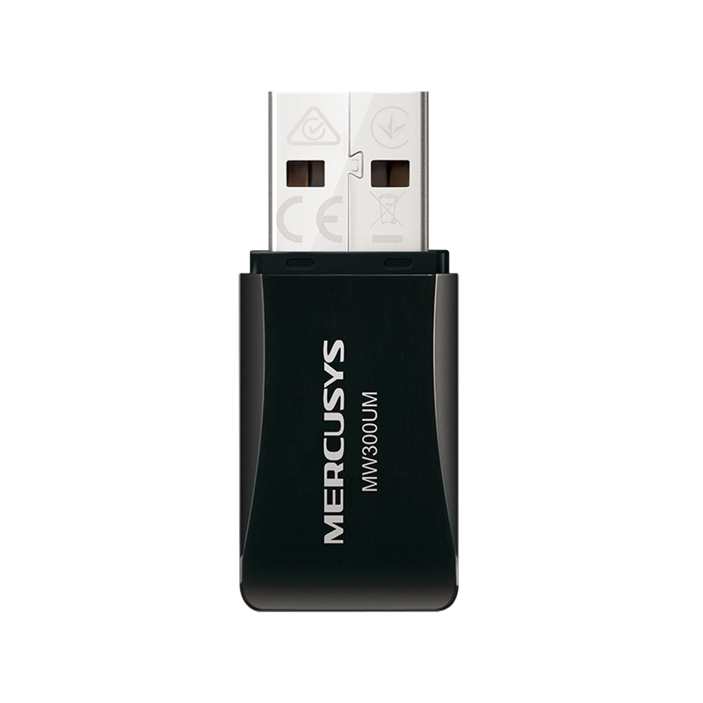 Mercusys MW300UM 300Mbps Kablosuz USB Adaptör