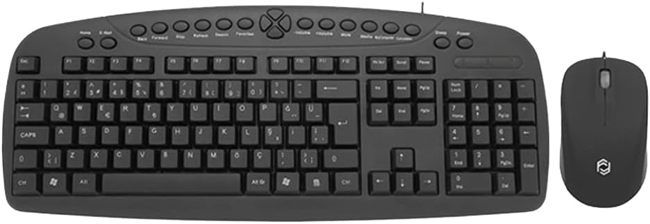 Frisby FK-146QU Q-Türkçe Kablolu Ofis Klavye & Mouse Set
