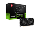 MSI GeForce RTX 4060 Ventus 2X Black 8G OC GDDR6 128Bit DX12 DLSS 3 Gaming Graphics Card