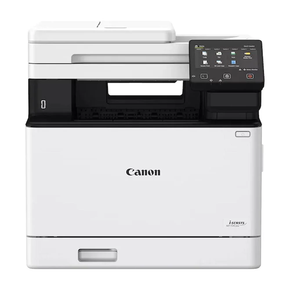 Canon I-Sensys MF754CDW Wi-Fi + Scanner + Copier + Fax Color Multifunction Laser Printer