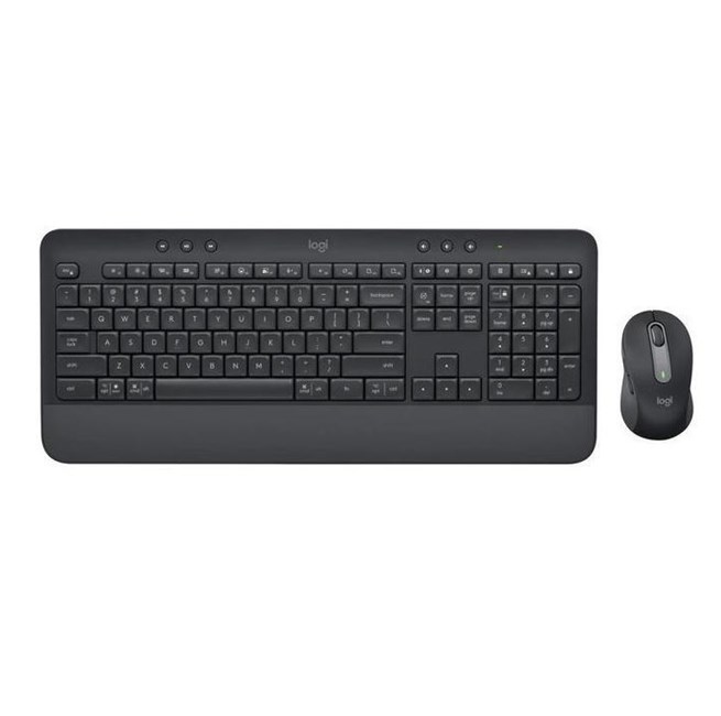 Logitech Signature MK650 920-011000 Black Wireless Keyboard Mouse Set