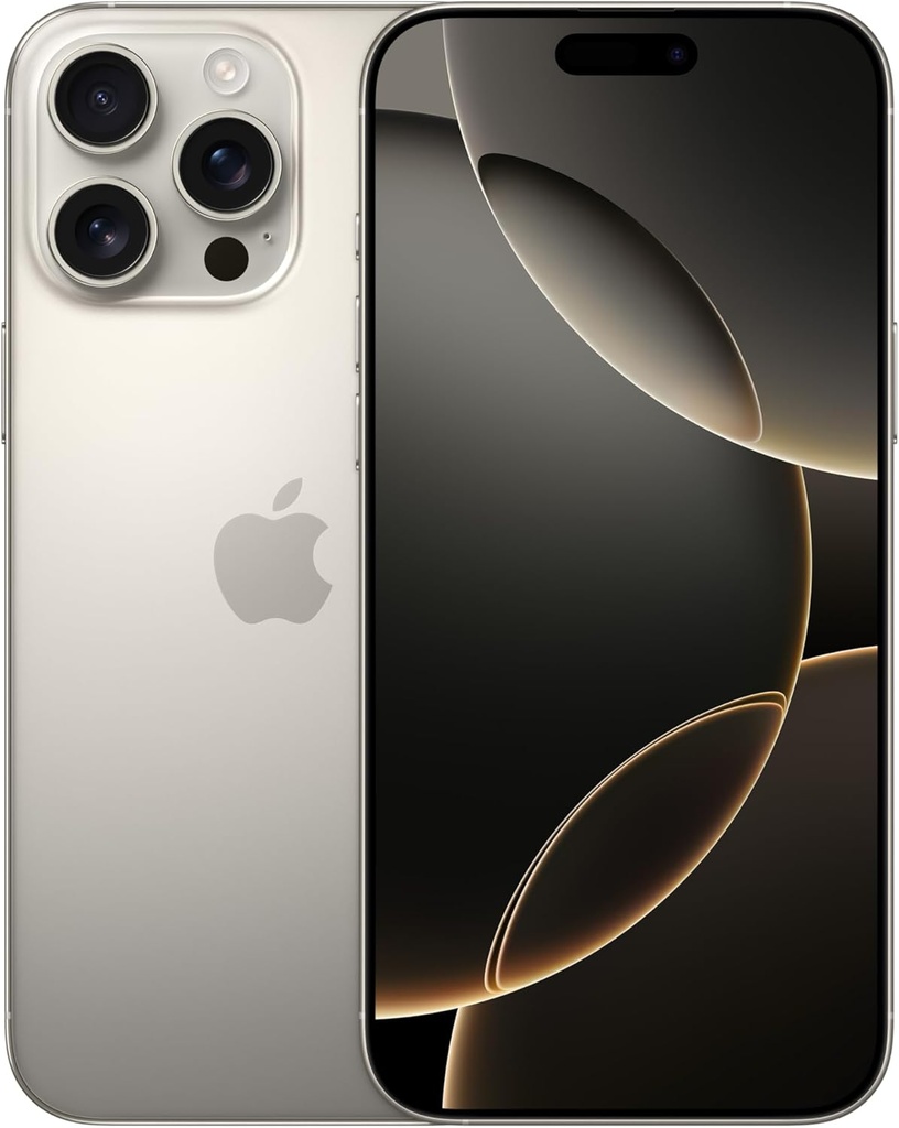 Apple iPhone 16 Pro Max 256 GB Mobile Phone, Natural Titanium