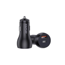 Awei C-822 18W PD 8 Pin + 18W QC 3.0 USB Arayüzü Araç Şarj Cihazı