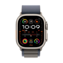Apple Watch Ultra 2 GPS + Cellular 49mm Akıllı Saat, Mavi Titanyum