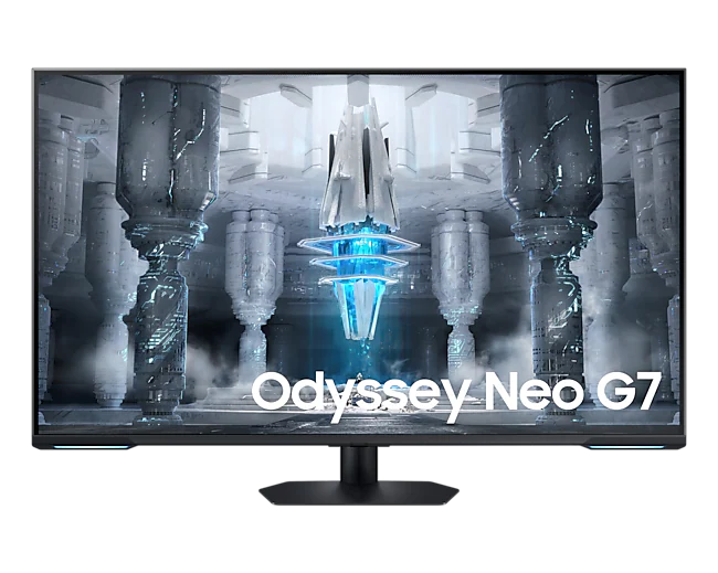 Samsung Odyssey Neo G7 43"  G70NC Serisi 4K UHD 144Hz 1ms Vesa Ekran HDR600 Akıllı Oyuncu Monitörü