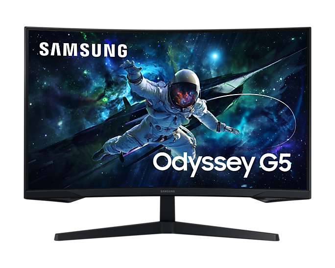 Samsung Odyssey G5 32" Odyssey G5 Serisi QHD G55C QHD 165 Hz Kavisli Oyun Monitörü