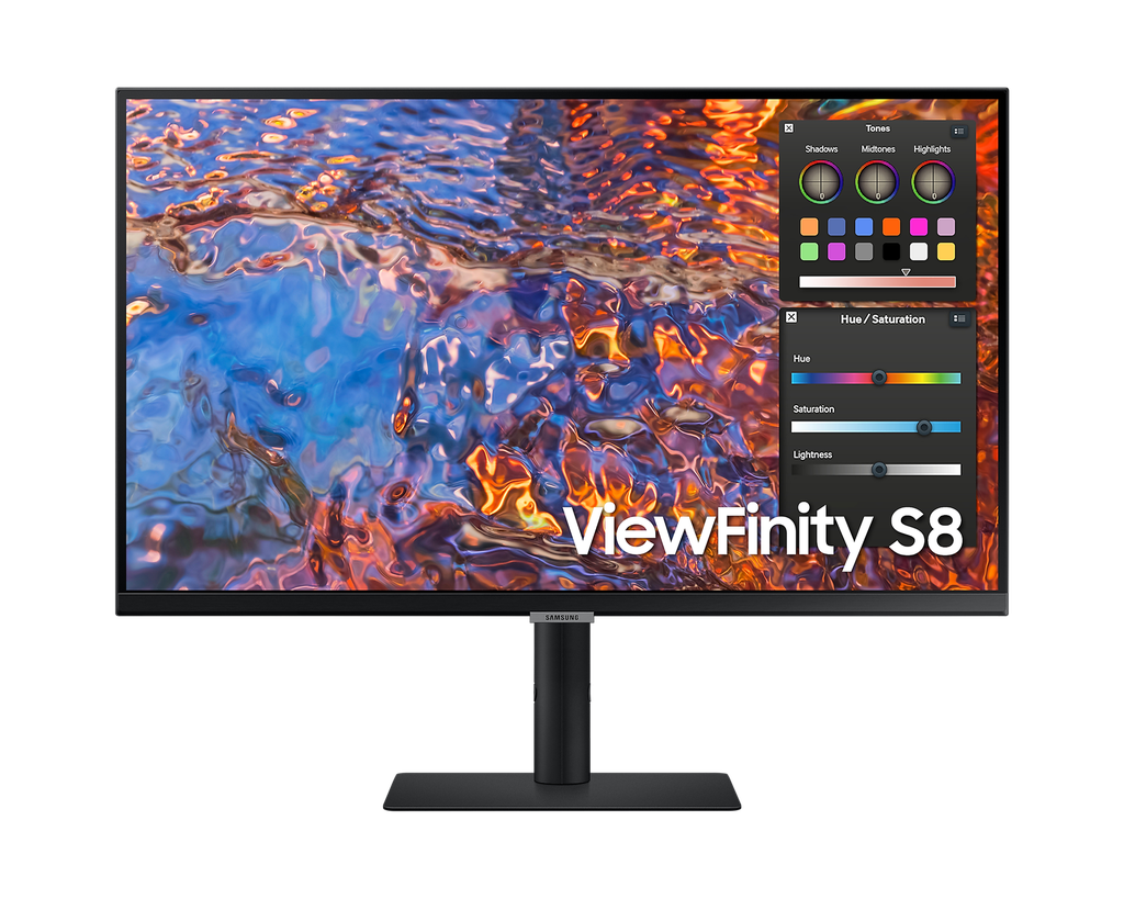 Samsung ViewFinity S8 Serisi 27" S8 4K,  60 Hz, IPS, DisplayHDR  (USB-C) UHD Profesyonel Monitör