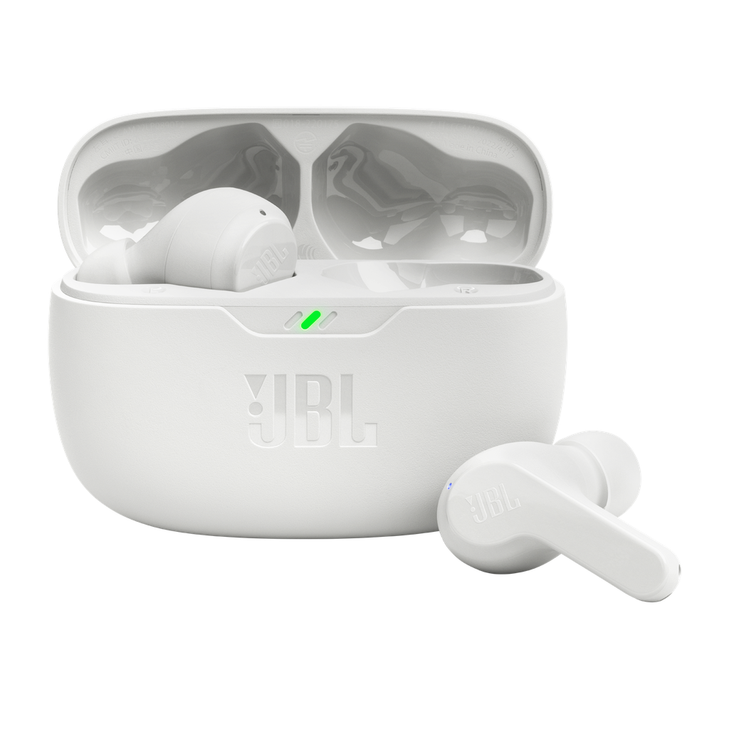 JBL Vibe Beam TWS In-Ear Bluetooth Headphones, White