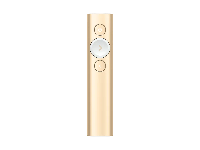 Logitech 910-004862 Spotlight Presentation Remote, Gold