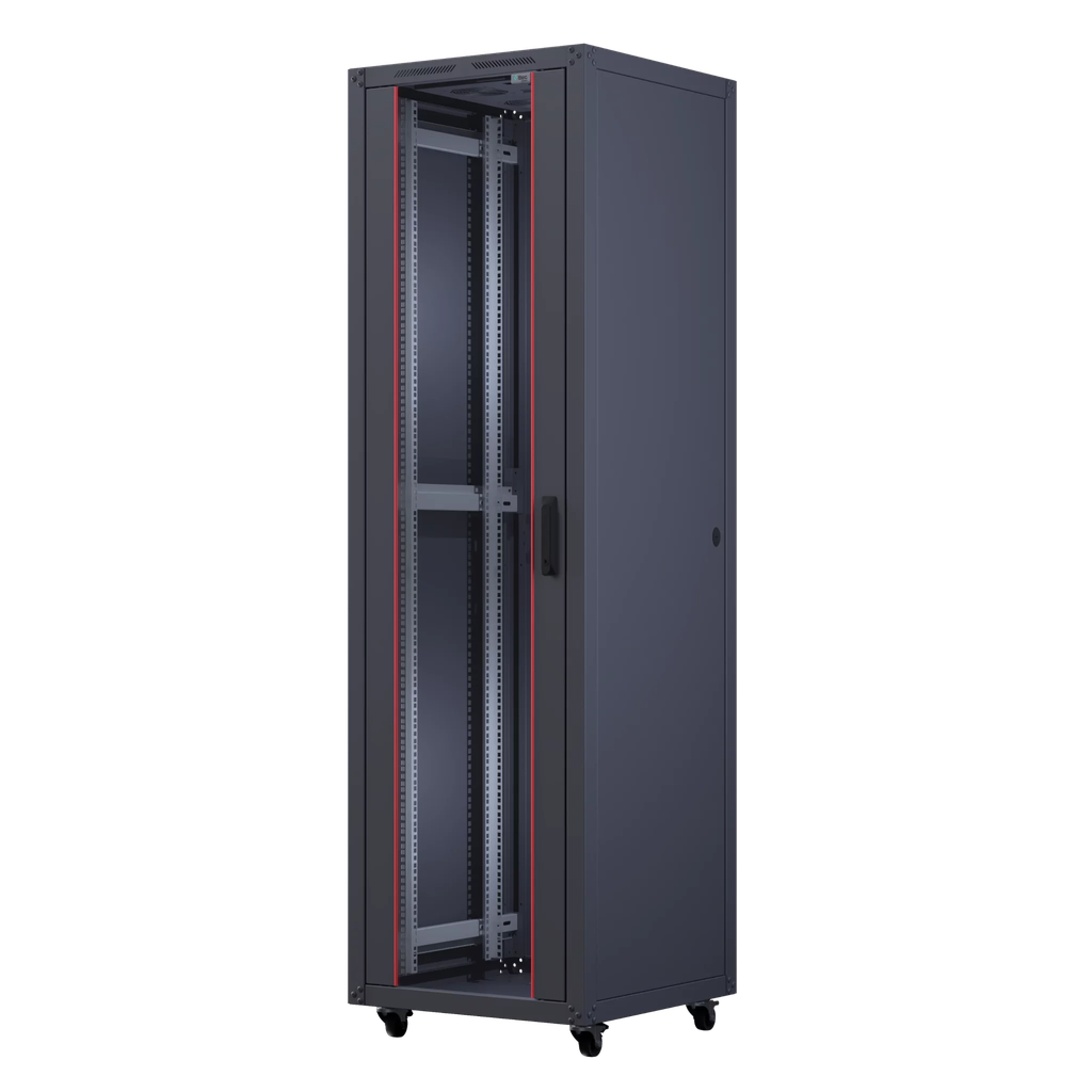 Ttec Business 42U 600x600 Silverline Freestanding Cabinet