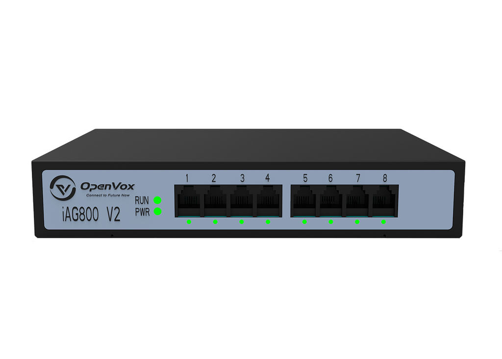 OpenVox iAG800 V2 8 Portlu Analog FXO Gateway