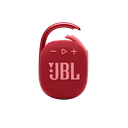 JBL Clip 4 Waterproof Portable Bluetooth Speaker, Red