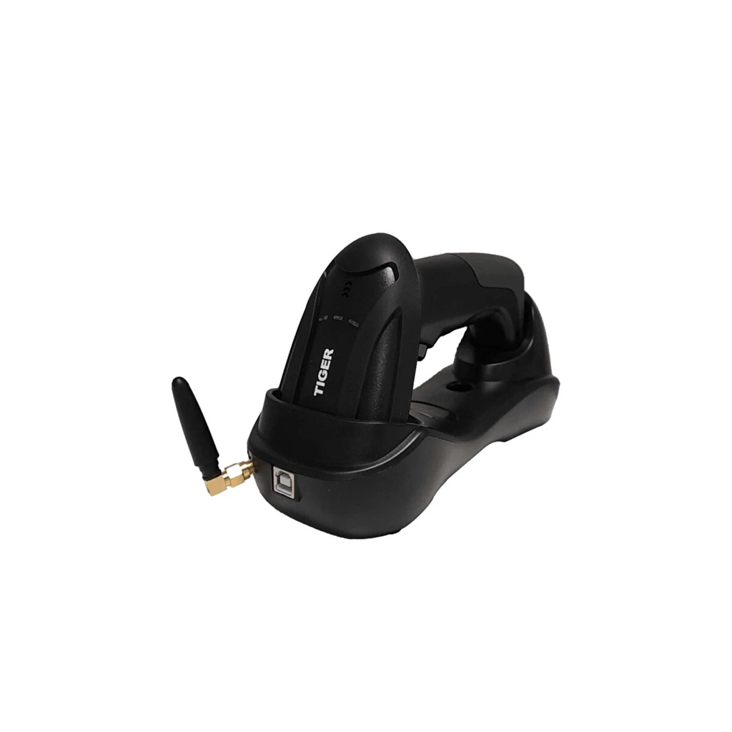 Perkon LS42 Tiger Wireless QR Code 1D/2D Barcode Scanner with Stand