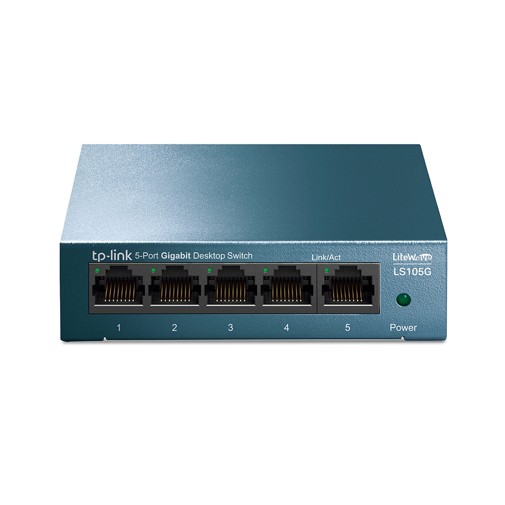 TP-Link LS105G 5 Port Litewave 10/100/1000 Gigabit Switch Yönetilemez,Çelik Kasa