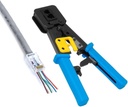 Frisby FNW-58ECT RJ45-RJ11 New Generation Double Crimping Pliers