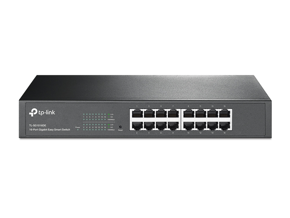 TP-Link TL-SG1016DE 16 Port 10/100/1000 Mbps Gigabit Switch